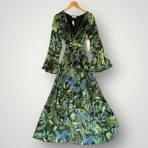 NWT Une Ame Dress Maxi Long Women Size L